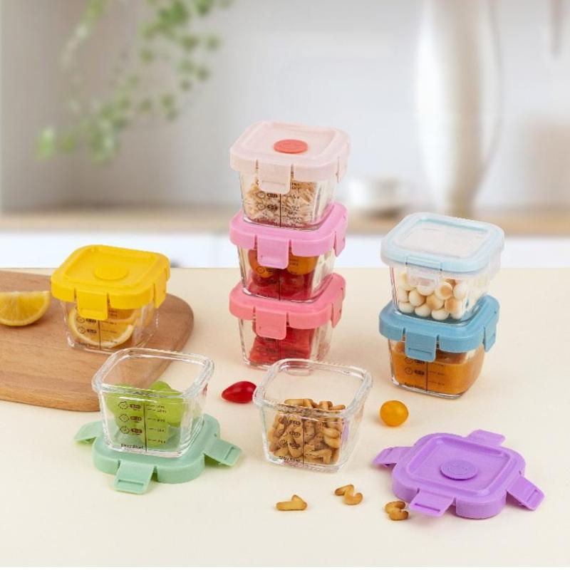 และกล่องเก็บอาหารทนความร้อนสป็ - Food Storage Glass Containers บทวิจารณ์และราคา