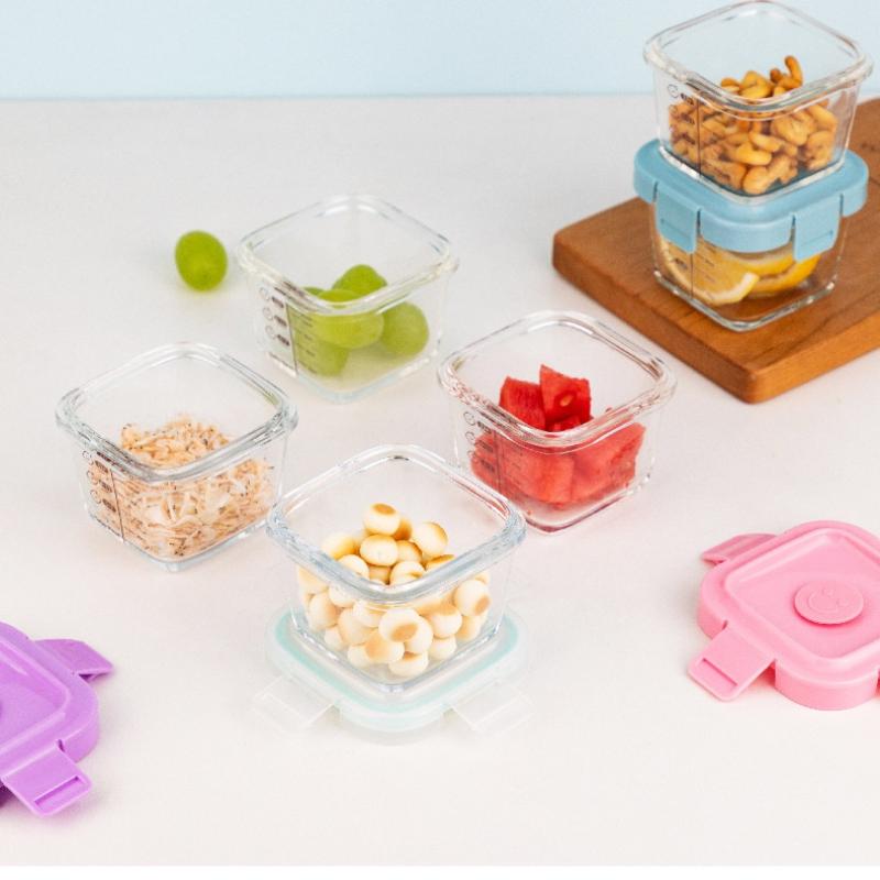 และกล่องเก็บอาหารทนความร้อนสป็ - Food Storage Glass Containers บทวิจารณ์และราคา