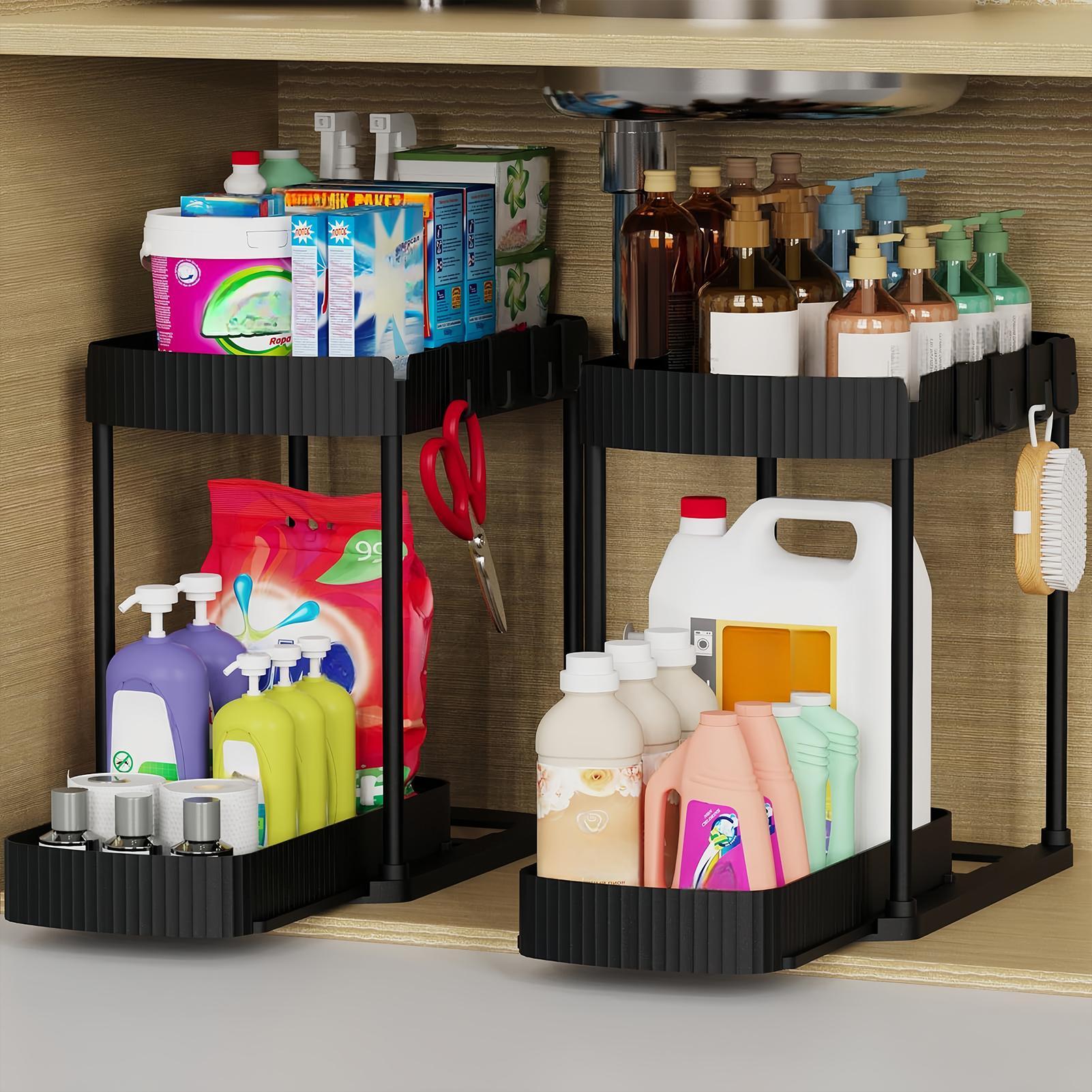 ชั้นวางของใต้ซิงค์ครัว 2 ชั้น  - Food Storage Without Pantry บทวิจารณ์และราคา