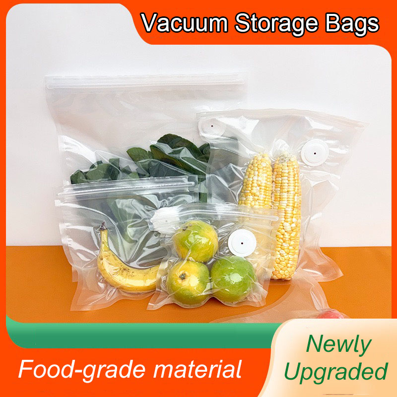 ถุงสูญญากาศแบบใช้ซ้ำได้สำหรับเ - Food Storage Reusable Bags บทวิจารณ์และราคา