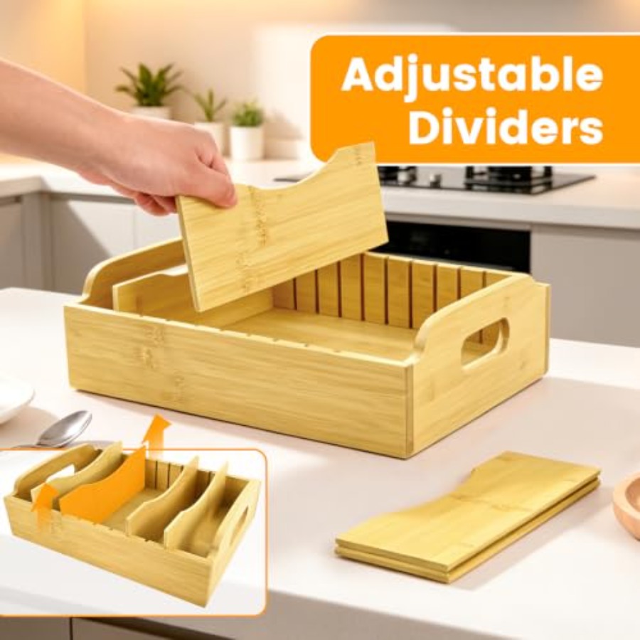 ชุด 2 ชิ้น ที่เก็บฝาภาชนะอาหาร - Food Storage And Organizer บทวิจารณ์และราคา