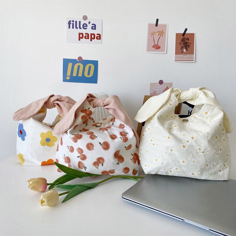 กระเป๋าใส่อาหารกลางวันผ้าฝ้าย  - Food Storage Not Plastic บทวิจารณ์และราคา