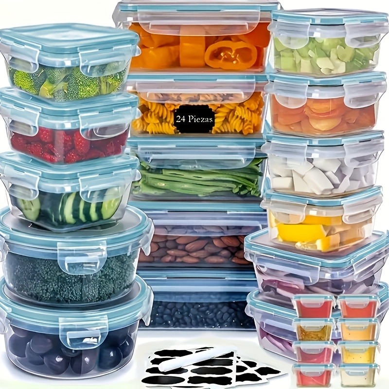 ชุดเก็บอาหารปลอดสาร BPA 48 ชิ้ - Food Storage Labels บทวิจารณ์และราคา
