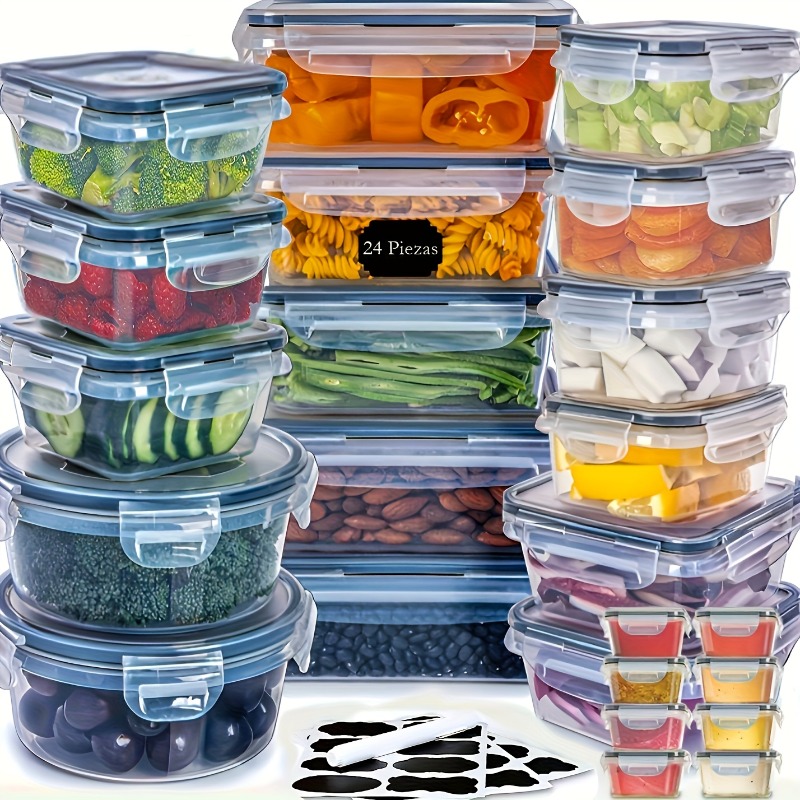 ชุดเก็บอาหารปลอดสาร BPA 48 ชิ้ - Food Storage Labels บทวิจารณ์และราคา