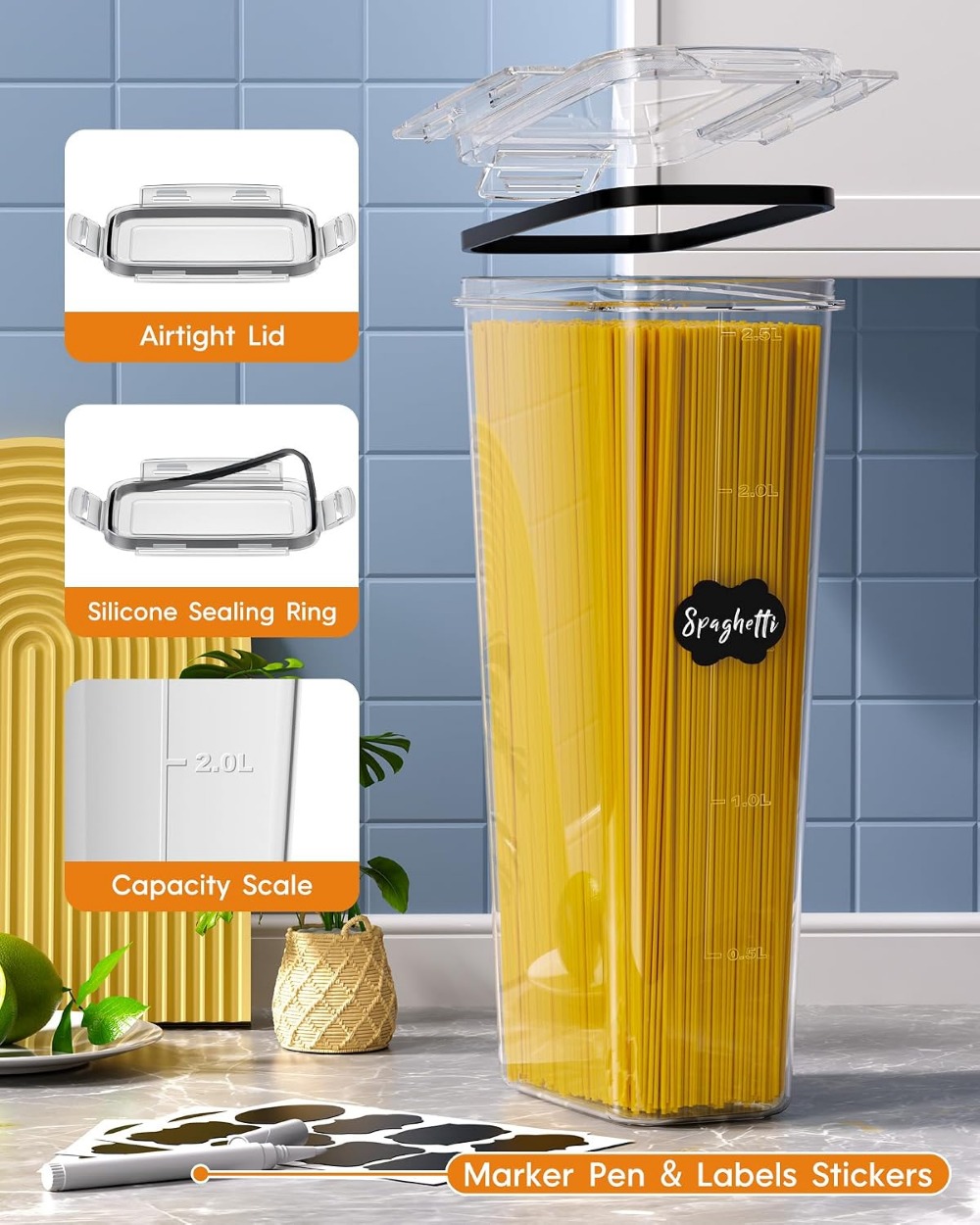 กล่องเก็บอาหารสุญญากาศ 24 ชิ้น - Food Storage Plastic บทวิจารณ์และราคา