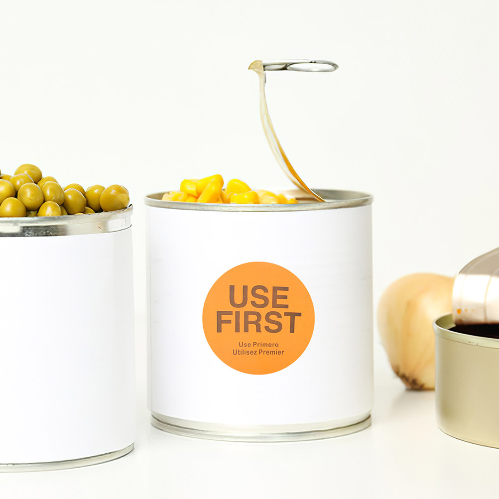 สติกเกอร์ควบคุมสินค้าคงคลัง 4  - Food Storage Labels บทวิจารณ์และราคา