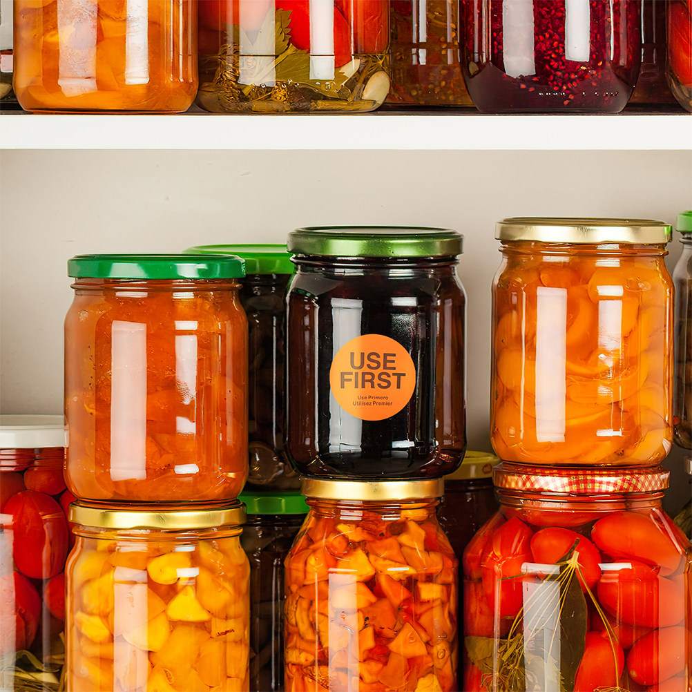 สติกเกอร์ควบคุมสินค้าคงคลัง 4  - Food Storage Labels บทวิจารณ์และราคา