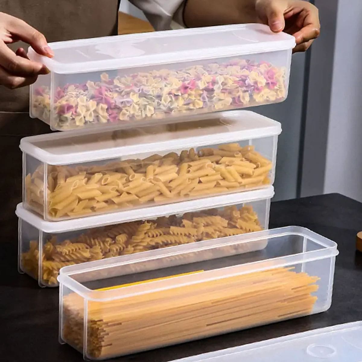กล่องเก็บของพลาสติกใส 1 ชิ้น,  - Food Storage Box Plastic บทวิจารณ์และราคา