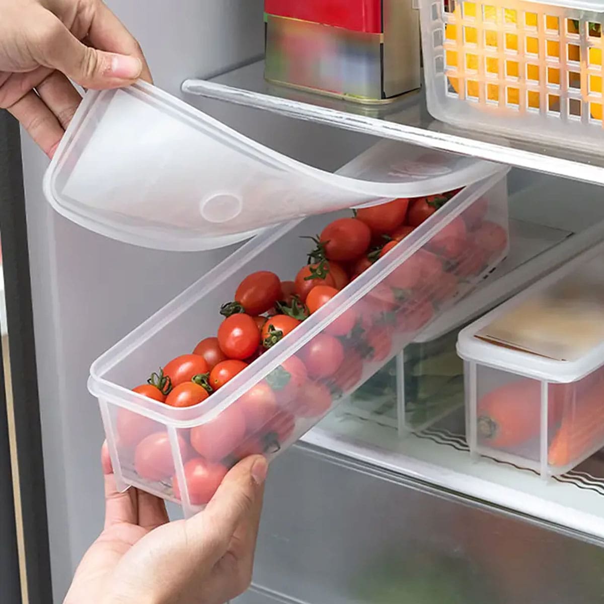 กล่องเก็บของพลาสติกใส 1 ชิ้น,  - Food Storage Box Plastic บทวิจารณ์และราคา