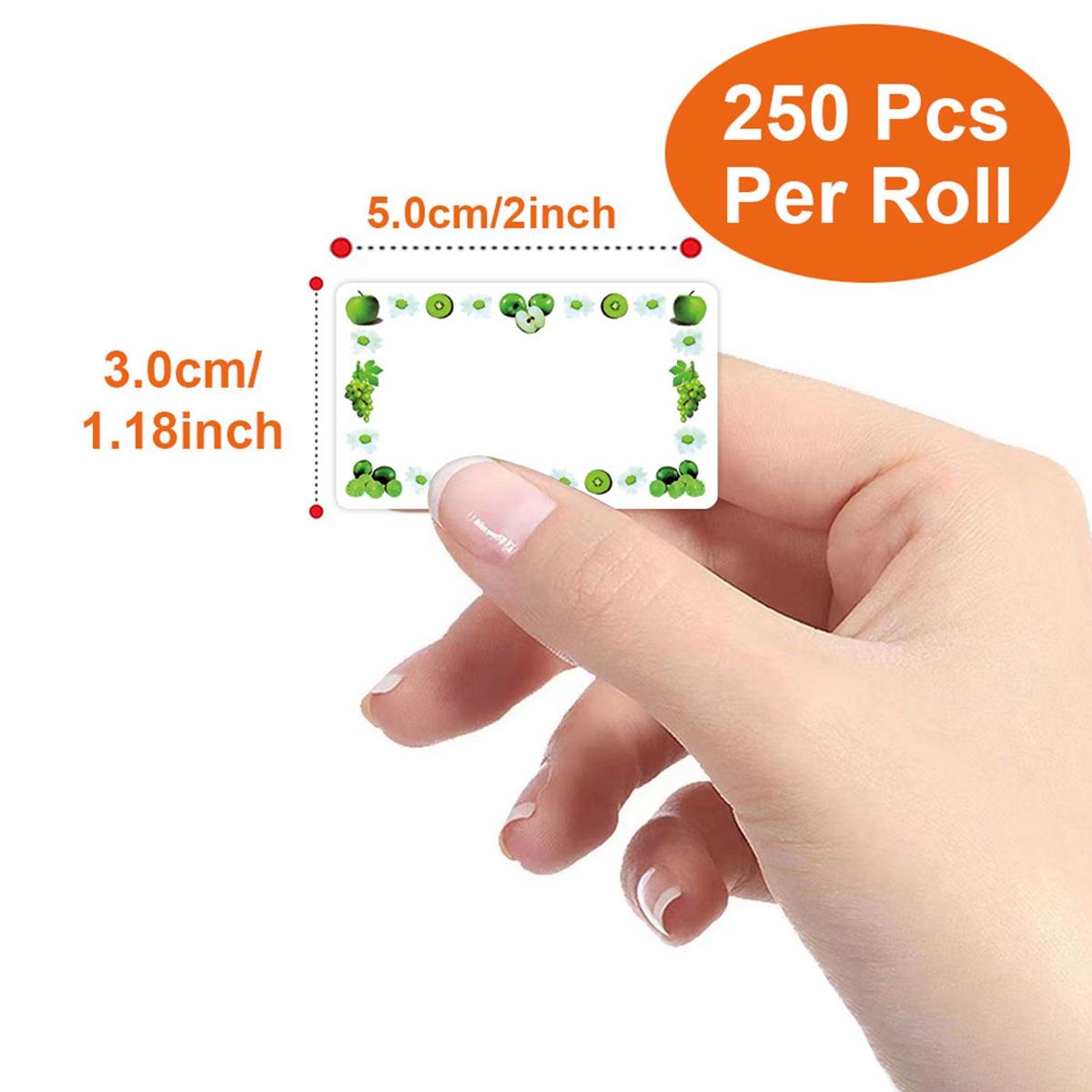 250 ชิ้น ฉลากกระป๋องรูปสี่เหลี - Food Storage Labels บทวิจารณ์และราคา
